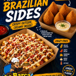 crazy fries e coxinha crazy fries e coxinha
